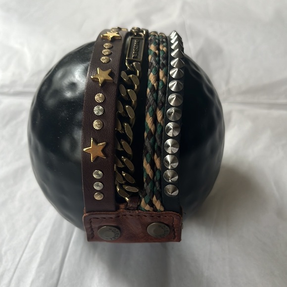 Diesel military bracelet unisex in excellent condition - Picture 3 of 6